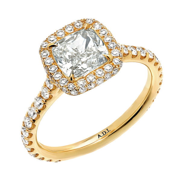 Samira Cushion Cut Diamond Ring